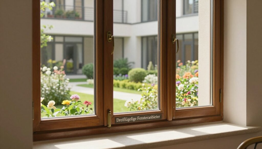 Dreiflügelige Fensteranbieter