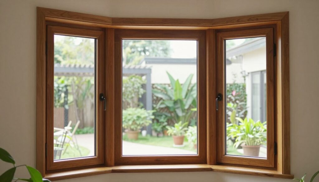Fenster mit drei Flügeln