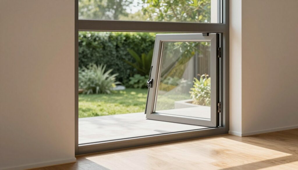 Fenster mit innovativem Kipp-Mechanismus
