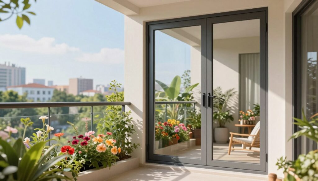 wetterfeste Balkonfenster